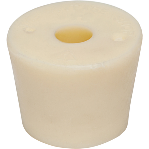Size #7.5 Drilled Rubber Stopper