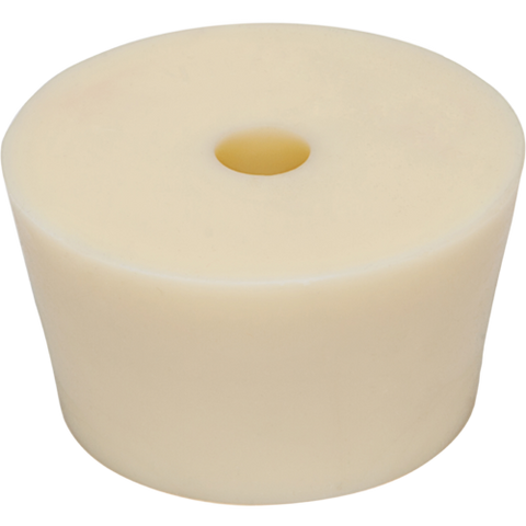 Size #10 Drilled Rubber Stopper