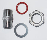 Compact Valve w/ Weldless Fitting & 3/8" Hose Barb