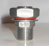 Compact Valve w/ Weldless Fitting & 3/8" Hose Barb