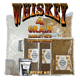 Complete Corn, Barley, Rye and Wheat Whiskey Fermentation Kit