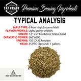 6-Row Distiller's Malt | High-Enzyme Base Brewing Malt