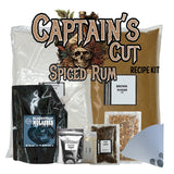 CAPTAIN'S CUT Spiced Rum Recipe Kit, 5 Gallon