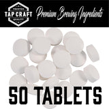 50 Campden Tablets, Potassium Metabisulfite, For Grape, Cider & Fruit Wine
