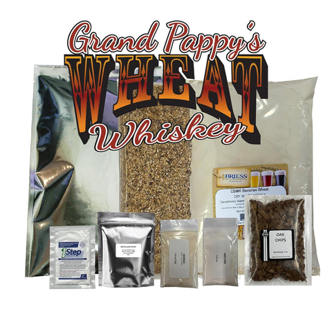 Wheat Whisky Recipe Kit – Grand Pappy's Style 100% Malt