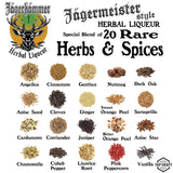 Jagerhammer Herbal Liqueur Recipe Kit – Jagermeister-style Dark Botanical Digestif & Bittersweet Herbal Spirit Kit