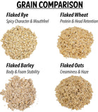Flaked Wheat - 1LBS - Pre-Gelatinized Brewing & Distilling Adjunct