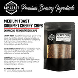 Oak Chips - Medium Toast Cherry Wood Chips 2 oz