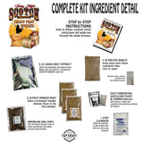 Scotch Whisky Recipe Kit – Islay Style 100% Malt | Heavy Peat Smoke Flavor