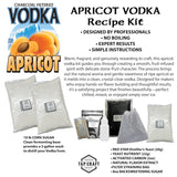 Apricot Vodka Making Recipe Kit, Home Moonshine Distilling