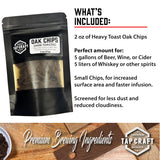 Oak Chips - Dark (Heavy) Toast - 2oz