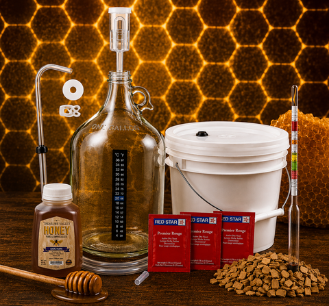 1 Gallon Nano-Meadery | One Gallon Deluxe Kit