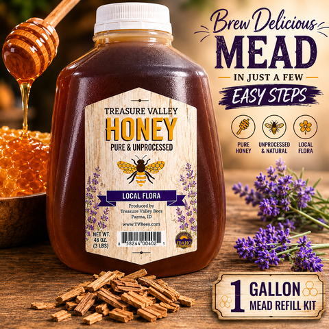 One Gallon Honey Oak Mead Recipe Refill Kit