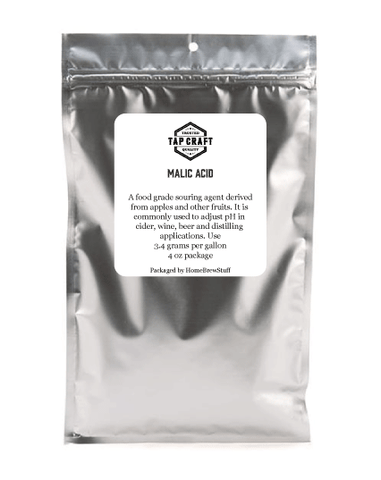 Malic Acid Food Grade - 4 Oz