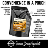 Liquid Malt Extract (LME) – 1 lb Pour Spout Pouch – SPARKLING AMBER – Brewing & Baking