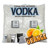 Sweet Orange Vodka Recipe Mash Kit – DIY Flavored Vodka Kit - Carbon Filtering