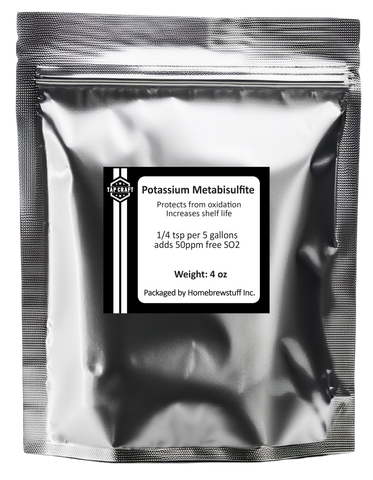 Potassium Metabisulfite - 4oz.