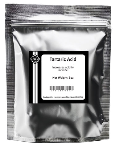 Tartaric Acid - 3 oz.