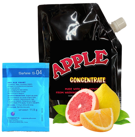 One Gallon Hard Citrus Blast Apple Cider Refill Kit