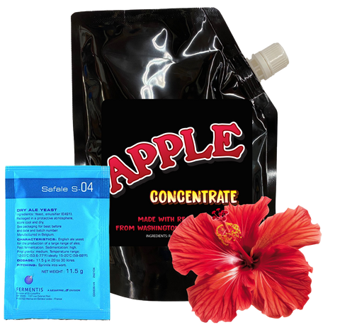 One Gallon Hard Hibiscus Apple Cider Refill Kit