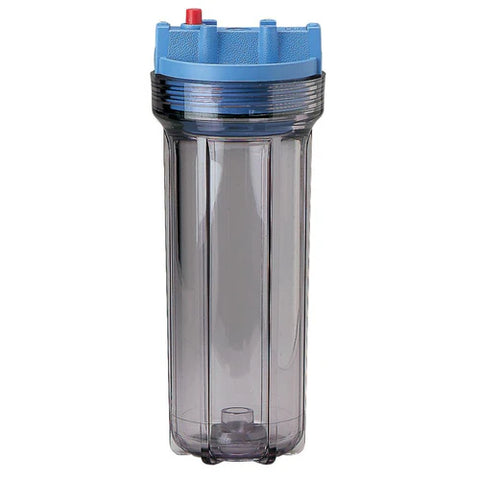 10" Clear Filter Housing 1/4" Inlets Filtration or Randall