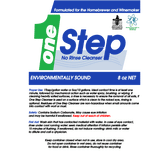 One Step No Rinse Cleaner