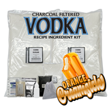Orange Creamsicle Vodka Recipe Mash Kit – DIY Flavored Vodka Kit - Carbon Filtering