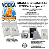 Orange Creamsicle Vodka Recipe Mash Kit – DIY Flavored Vodka Kit - Carbon Filtering