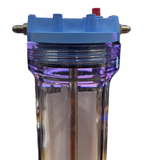 10" Hop Randall Inline Beer Infuser – Clear Housing – 2 Connection Options