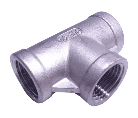 Stainless Steel Tee Fitting 1/2"