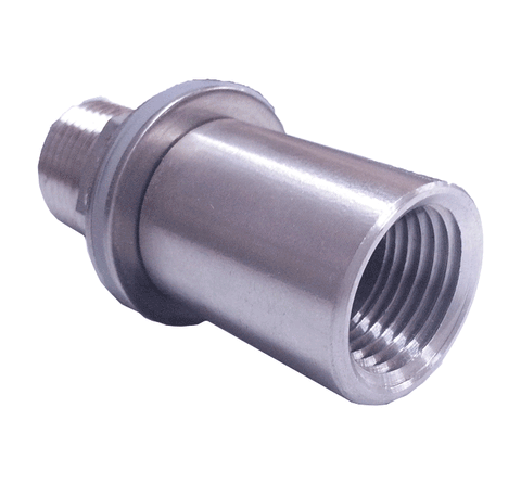 1/2" Weldless Female Bulkhead Fitting
