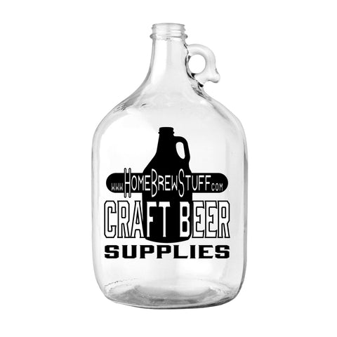 1 Gallon Clear Glass Jug