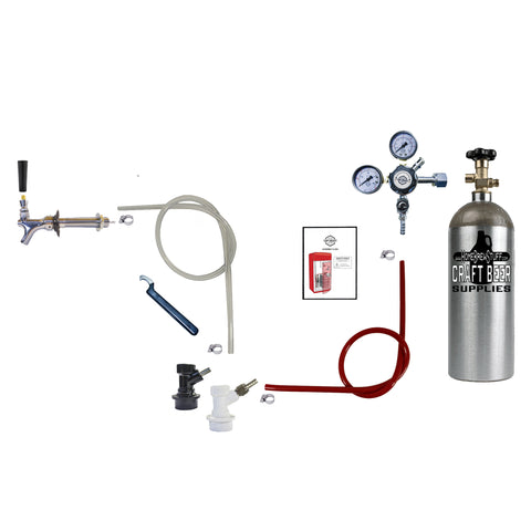 Ball Lock Door Mount Kegerator Conversion Kit