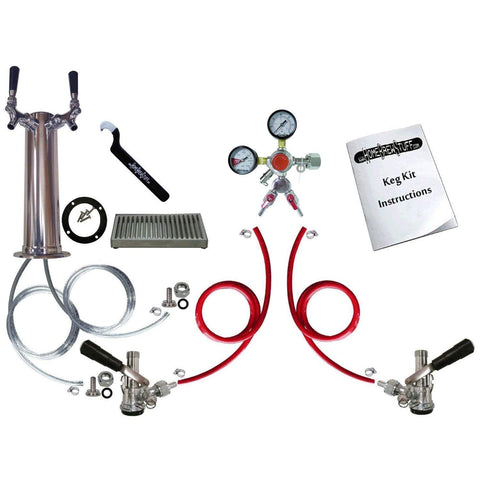 Deluxe Tower Kegerator Conversion Kit