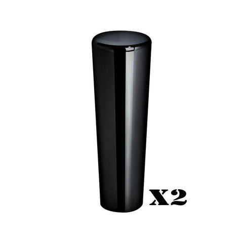 2x NEW Tap Handle Black Plastic Knob Draft Beer Faucet Replacement Homebrew Bar
