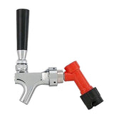 Pin Lock Beer Faucet Set - Chrome