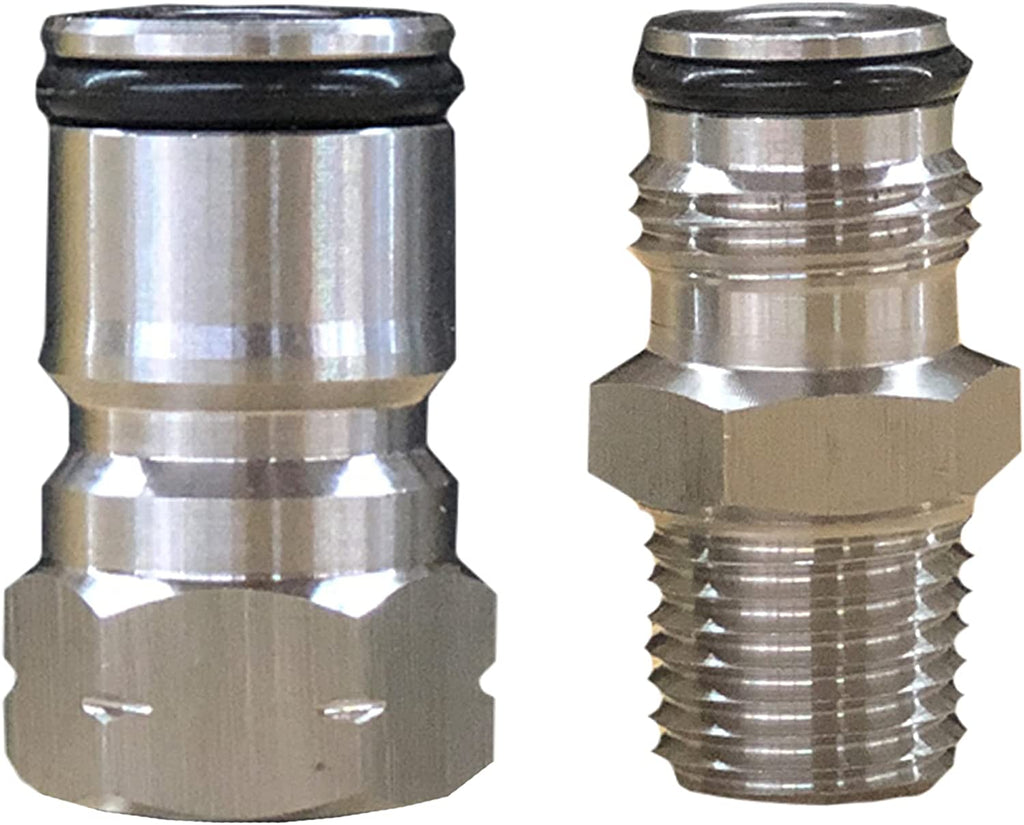 TAPCRAFT Homebrew 19/32-18 Ball Lock Post with 1/4 Inch NPT Thread Bul ...
