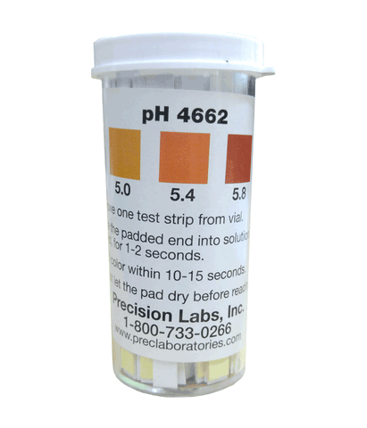 Beer pH Test Strips 4.6-6.2