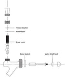 Full 2 Tap Kegerator Rebuild Kit