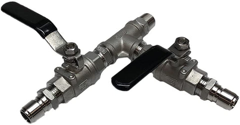 Stainless Steel Quick Disconnect Ball Valve Fermenter CIP Yeast Dump