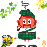 1 Gallon Nano-brew | Smoking Scotsman Smoked Scottish Ale [Partial Mash] Recipe Kit
