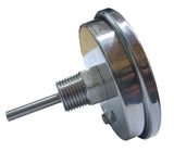3" Thermometer w/ 2.5" Probe