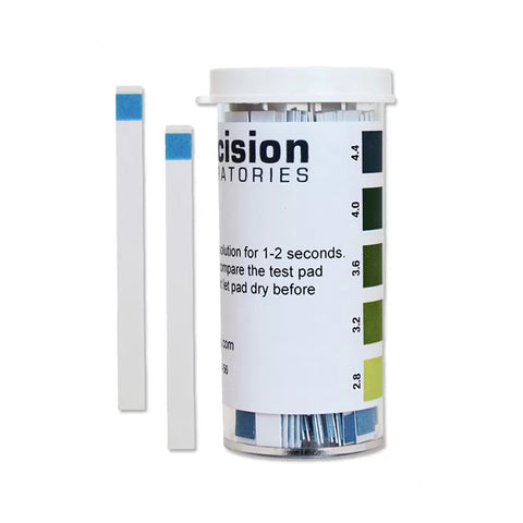 Wine pH Test Strips - pH 2.8 - 4.4