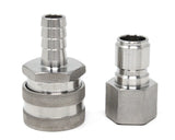 Stainless Steel Quick Disconnect Set 1/2" FPT