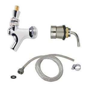 Chrome Tower Rebuild Kit w/ Gooseneck Shank & Faucet