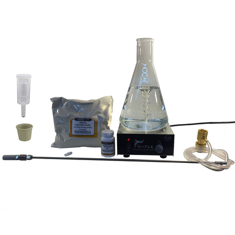Yeast Starter Kit with Oxygenation wand and Tap Craft Twister Stir Plate (1000 ml flask)